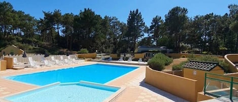 Indoor pool, a heated pool