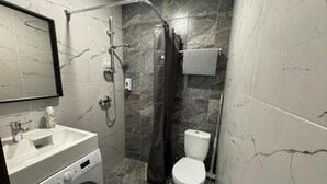 Room, 1 Bedroom, Smoking, Balcony | Bathroom amenities - Room-guesthouse Imperia 3 (Siauliai)