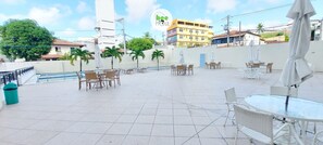 Standard-Apartment | Speisen im Freien