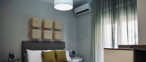 1 多间卧室、熨斗/熨衣板、WiFi、床单