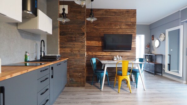 Apartment | Private kitchen - Apartment in Miedzyzdroje by the Sea (Miedzyzdroje)