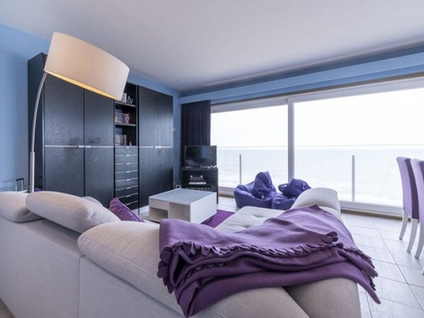 Apartment | Living room - Apartment Middelkerke With Sea View (Middelkerke)