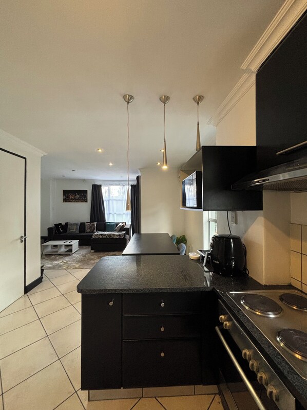 Microwave, oven, stovetop