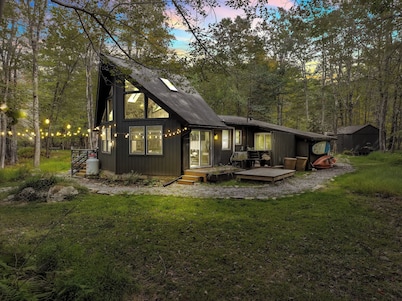 2 Full Baths, Fireplace, Steps to Lake, In Woods