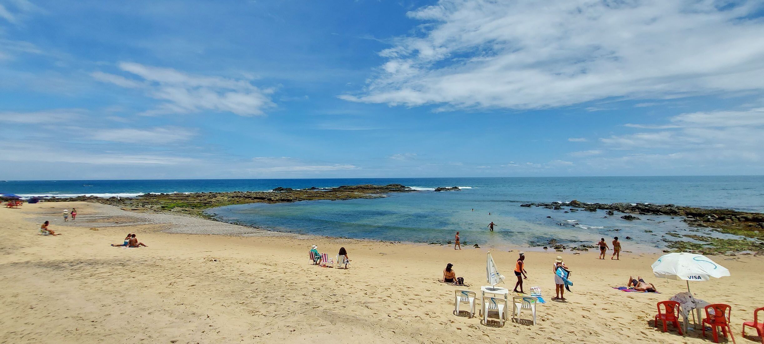 Beach nearby, white sand
