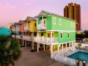 Exterior - 3 Bungalows! Group Beach Trip! Enjoy Heated Pool! (Gulf Shores)