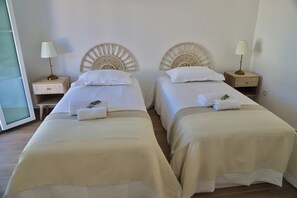 2 Schlafzimmer, BĂŒgeleisen/BĂŒgelbrett, WLAN, BettwĂ€sche
