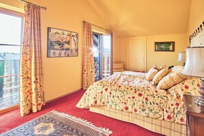 2 chambres, bureau, accès au Wi-Fi (inclus)