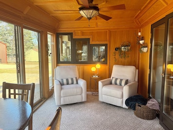 The Sunroom is often the favorite room in the house