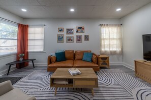 TV connectée, cheminée