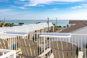 Property grounds - New Decks and Pool area, 100 yrds to beach, parking for 12 cars (Miramar Beach)