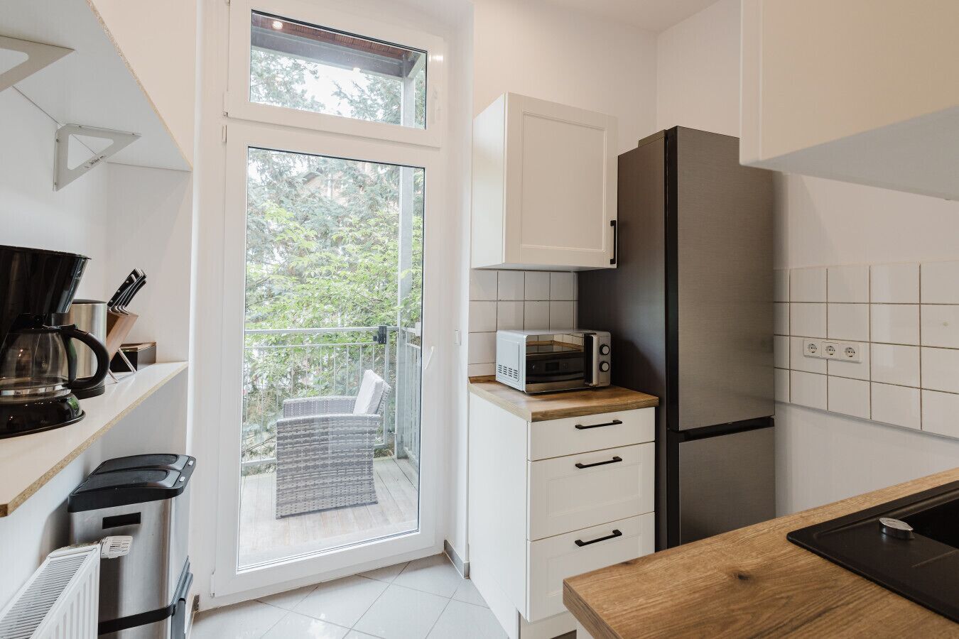 Kühlschrank, Ofen, Herdplatte, Geschirrspüler