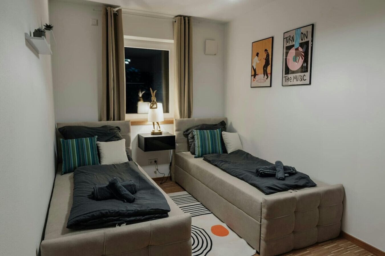 2 slaapkamers, wifi, beddengoed