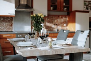 Dining - Stylish apartment at the Dreiflüsseeck (Passau)