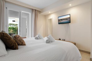 2 bedrooms, iron/ironing board, travel crib, WiFi