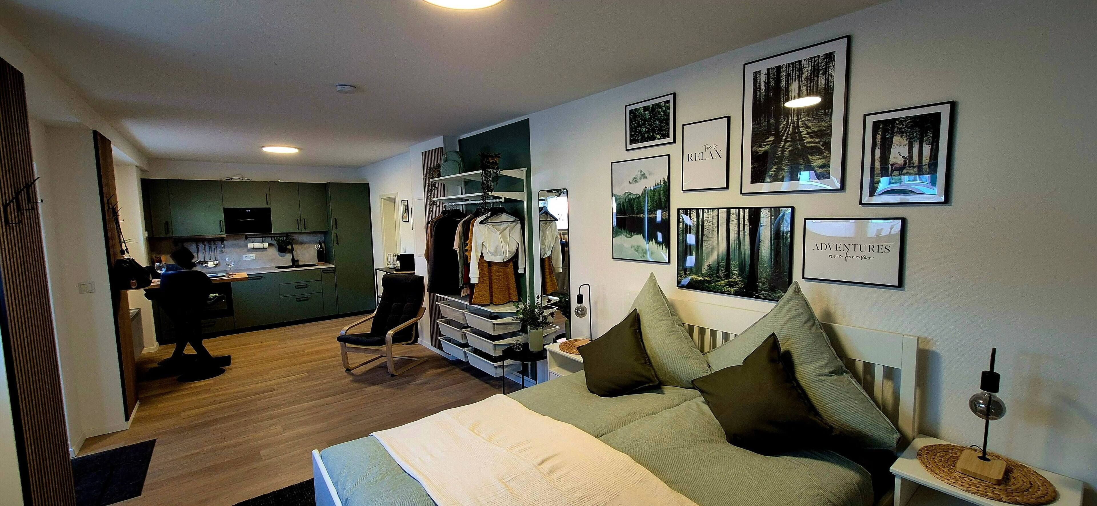 1 chambre, Wi-Fi gratuit, draps fournis