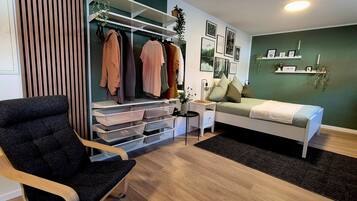 1 Schlafzimmer, kostenloses WLAN, BettwÀsche