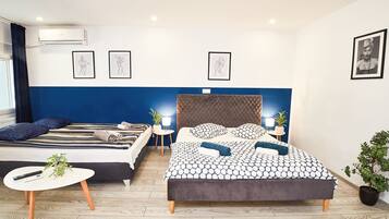 1 chambre, fer et planche Ă repasser, Wi-Fi, draps fournis