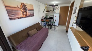 Comfort Apartment, City View | Living area - Bela Vista 204C Porto de Galinhas bLP (Ipojuca)