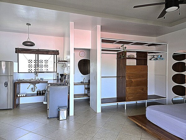 1 makuuhuone, työpöytä, ilmainen Wi-Fi