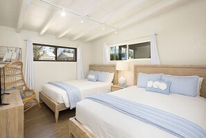 3 bedrooms, iron/ironing board, travel cot, WiFi