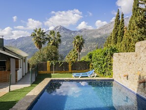 Pool - Cubo's Casa Rural La Jara de Libar / private pool / free wifi / views (Jimera de Líbar)