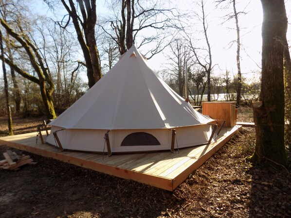 Enceinte de l’hébergement