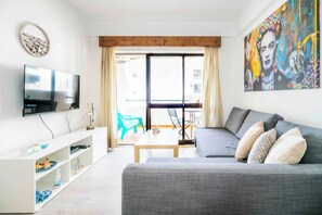 Living area - Lovely 1bed Flat short walk to the Marina (Quarteira)