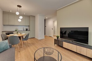 1 bedroom, iron/ironing board, free WiFi - Lesna Sonata z ogrodem Grand Apartments (Sopot)