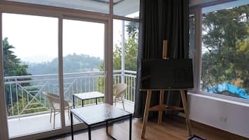 Chambre Double Premium, balcon, vue vallée | Balcon