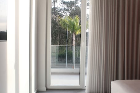 Vista del balcón. REDNYX Hotel