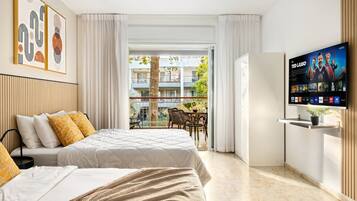 Wifi gratis y ropa de cama