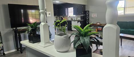 Una Smart TV, libros