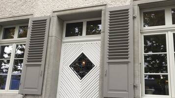 Voorkant van accommodatie