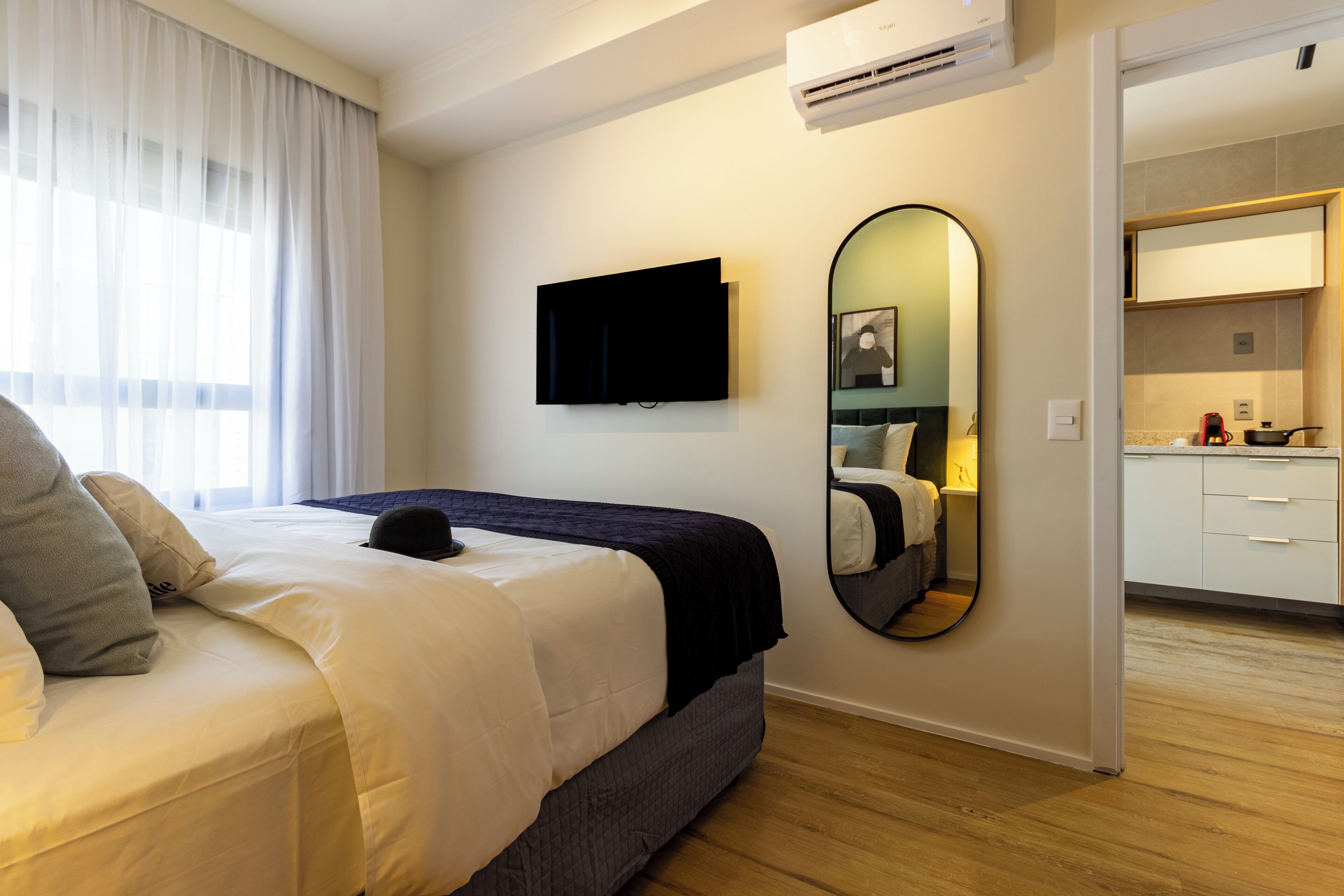 Apartment, 1 Bedroom (30 m) | Hypo-allergenic bedding, individually decorated, individually furnished