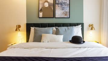 Apartamento 1 Dorm 30m | 1 habitación, ropa de cama hipoalergénica y decoración personalizada