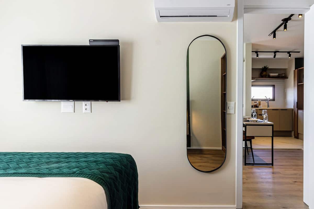 Căn hộ, 1 phòng ngủ (with Sofabed) (40 m) | Bộ đồ giường kháng dị ứng, truy cập Internet không dây miễn phí 