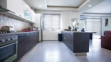 Apartment, City View | Private kitchen