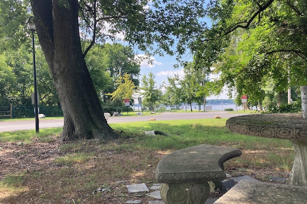 View from corner of property