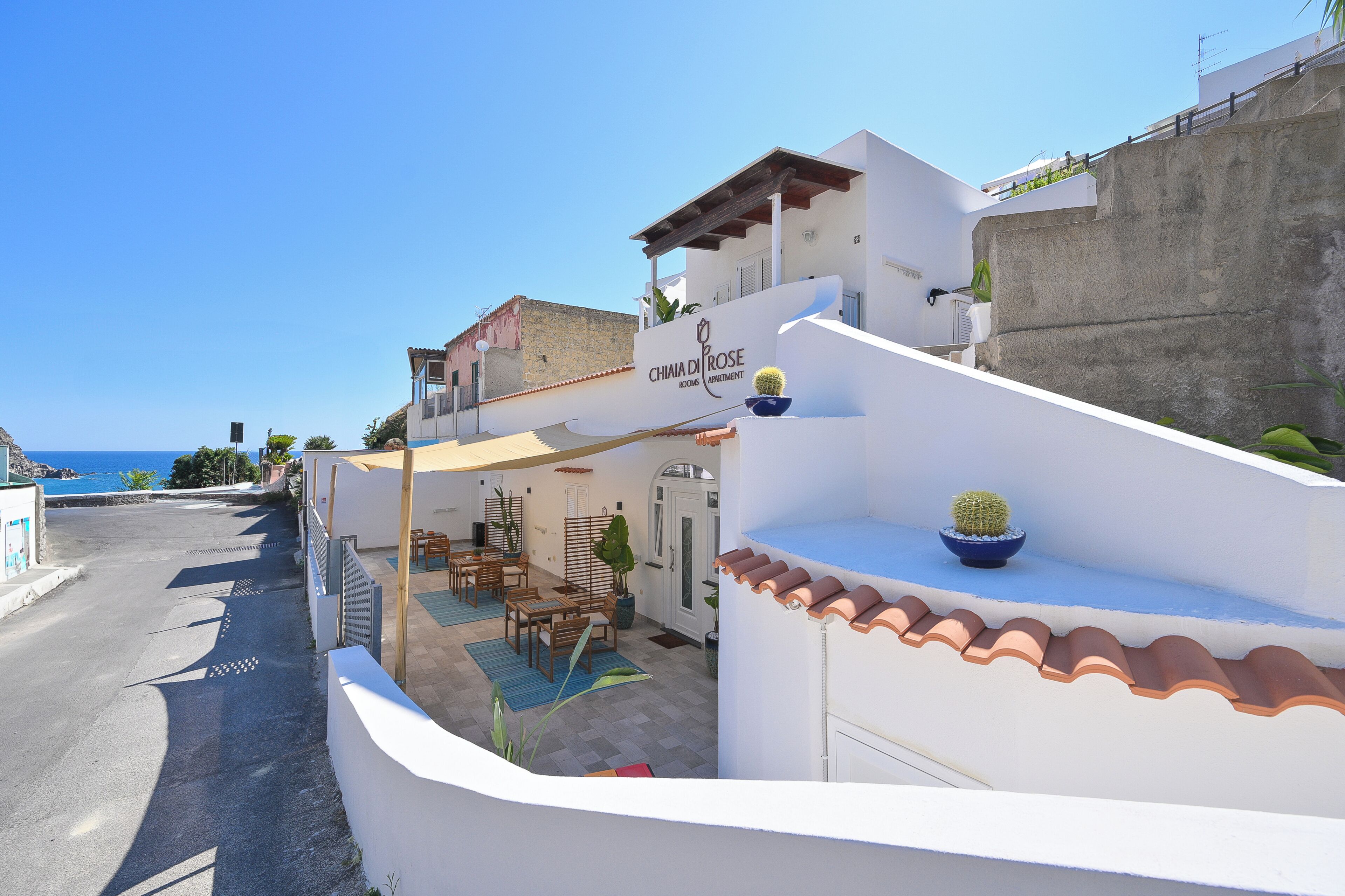 Façade de l’hébergement