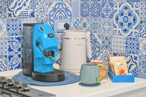 Free daily self-service breakfast 