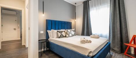 1 室のベッドルーム、WiFi、ベッドシーツ