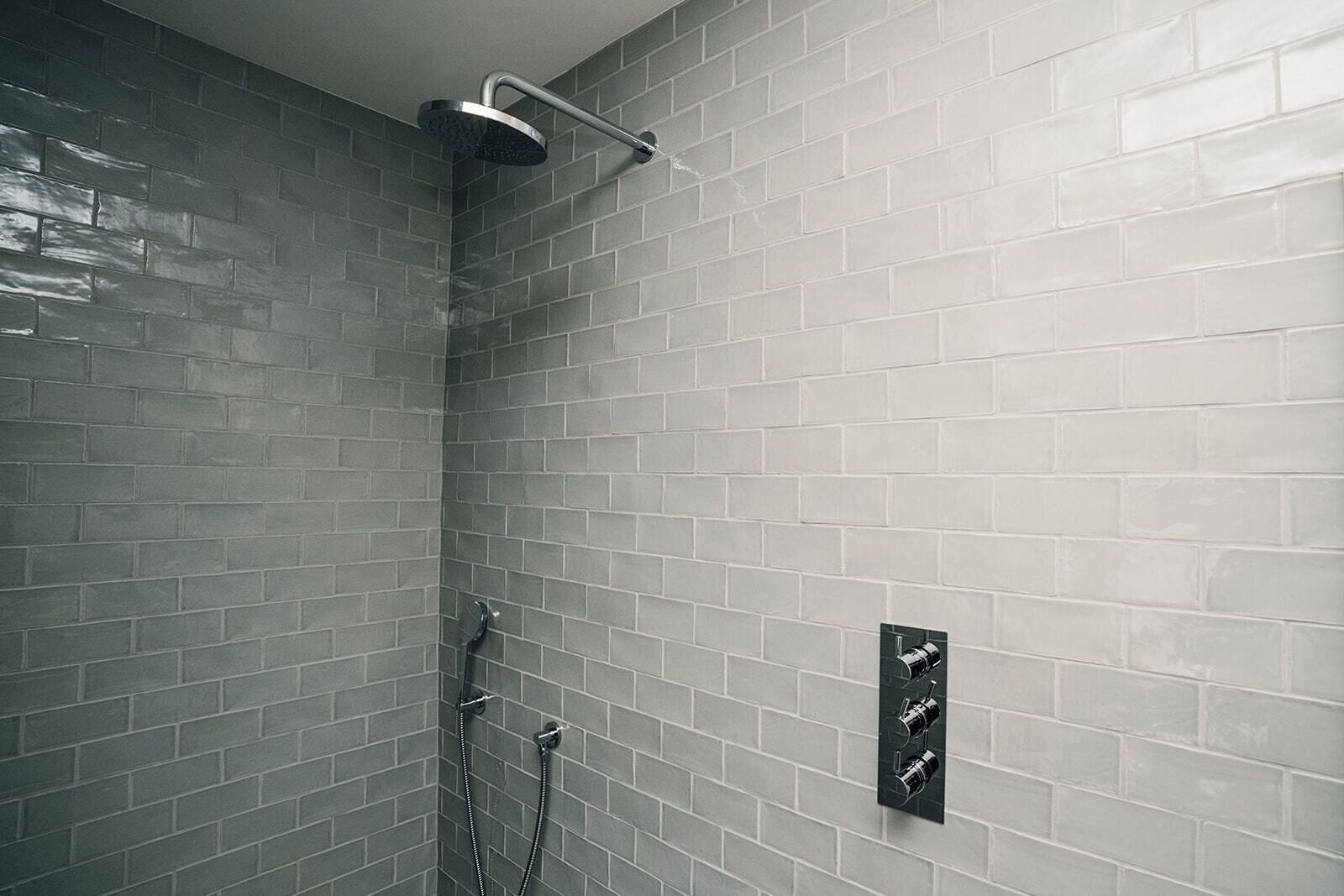 Shower, hair dryer