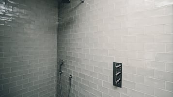 Shower, hair dryer