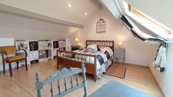 3 chambres, lit parapluie, Wi-Fi gratuit