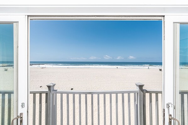 Accommodatie ligt op het strand