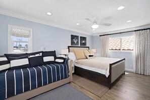6 bedrooms, iron/ironing board, free WiFi, bed sheets