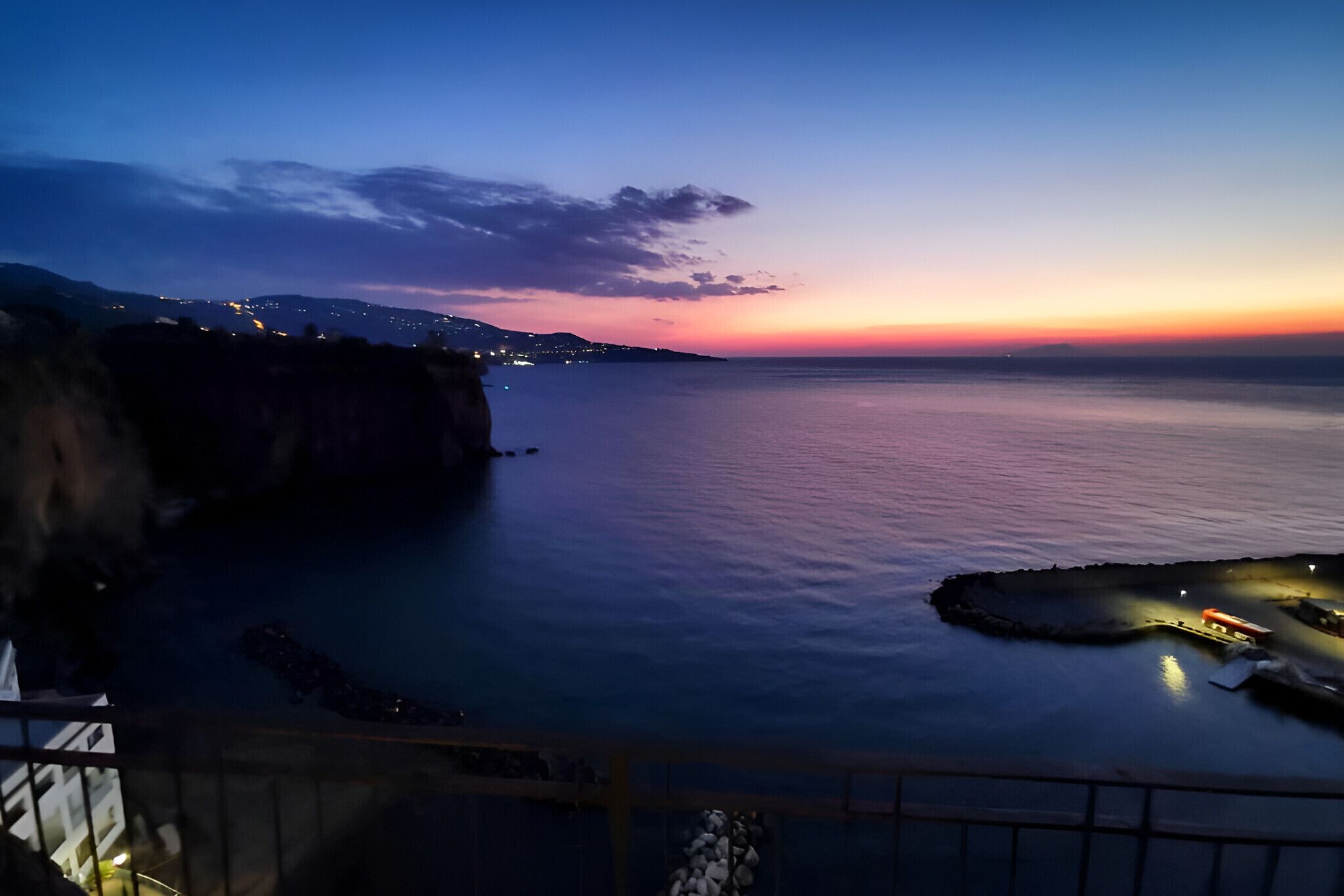 Uitzicht vanuit accommodatie