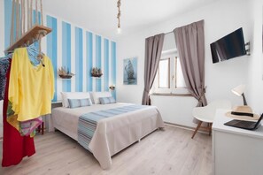 1 soverom, strykejern/-brett, wi-fi (inkludert) og sengetøy