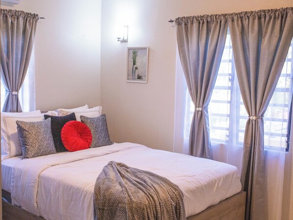 1 Schlafzimmer, Bügeleisen/Bügelbrett, kostenloses WLAN, Bettwäsche